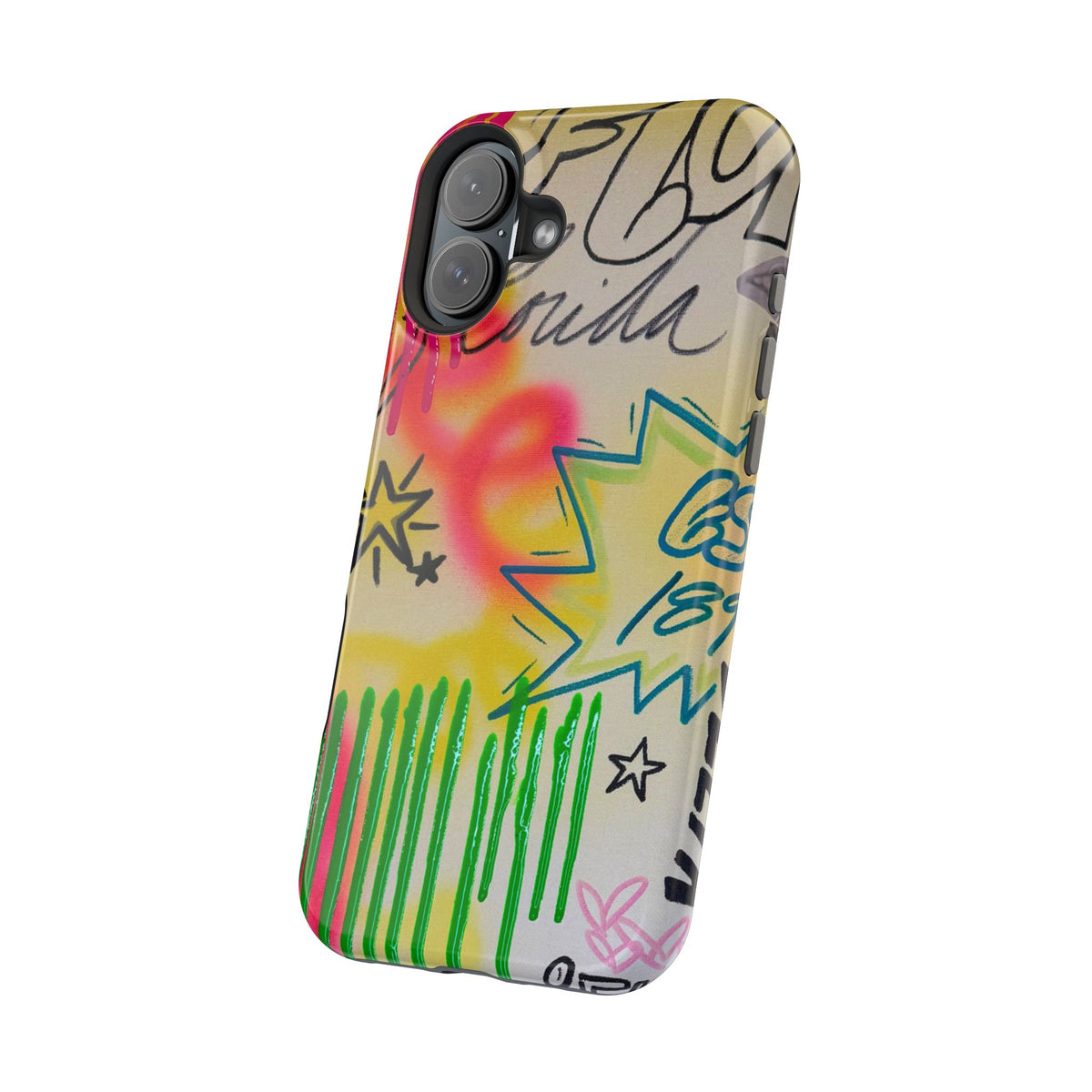 MagSafe "ferocious florida" airbrush iPhone case