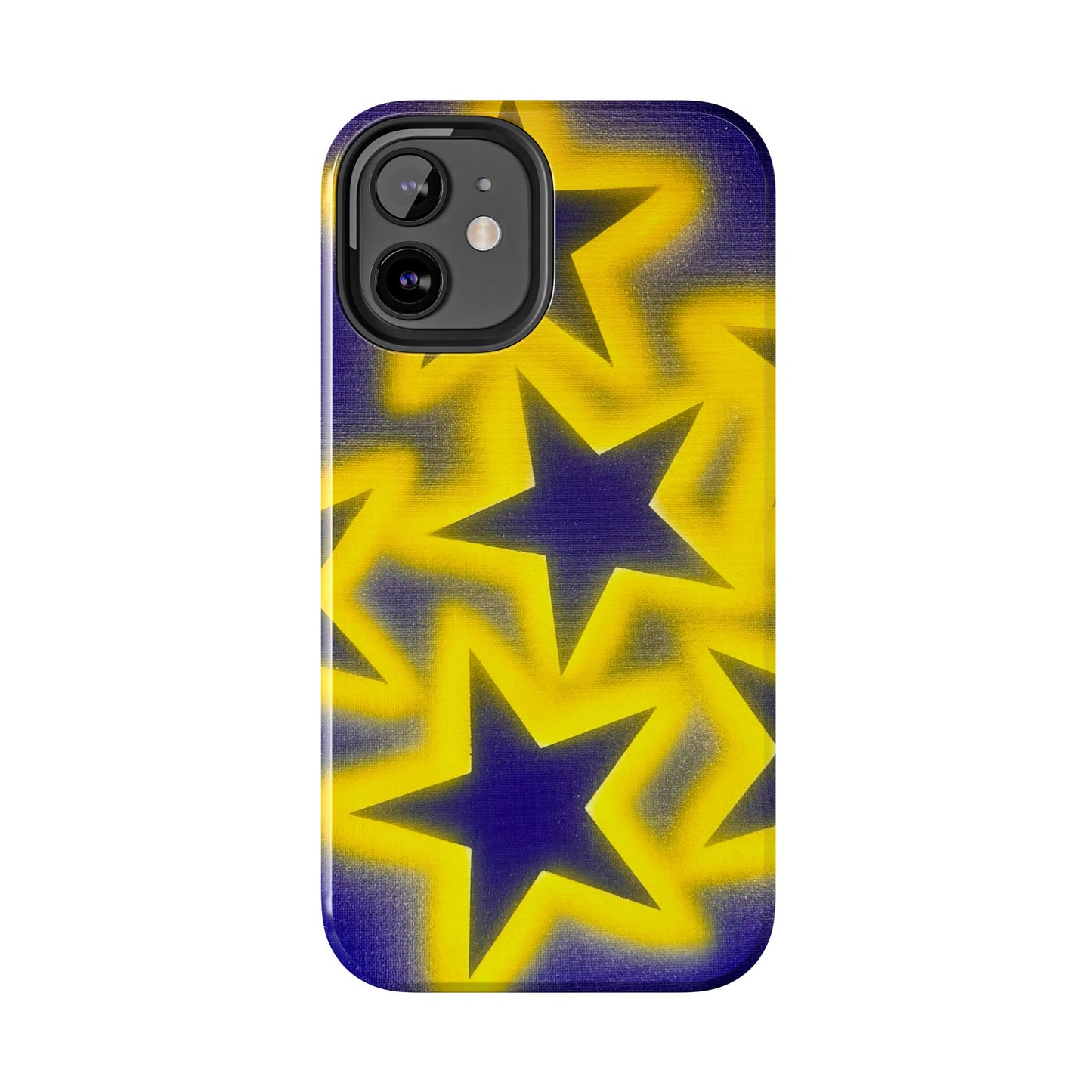 "cosmic crush" airbrush iPhone case