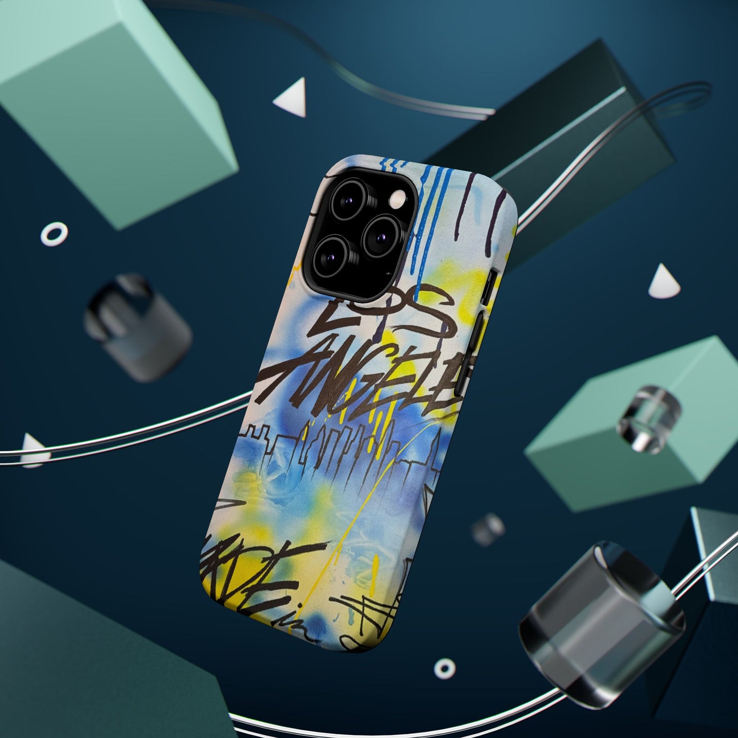 MagSafe "los angeles" airbrush iPhone case
