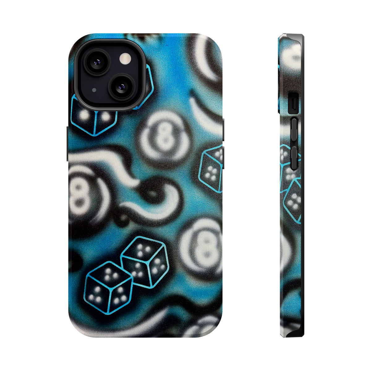 MagSafe "risk it!" airbrush iPhone case