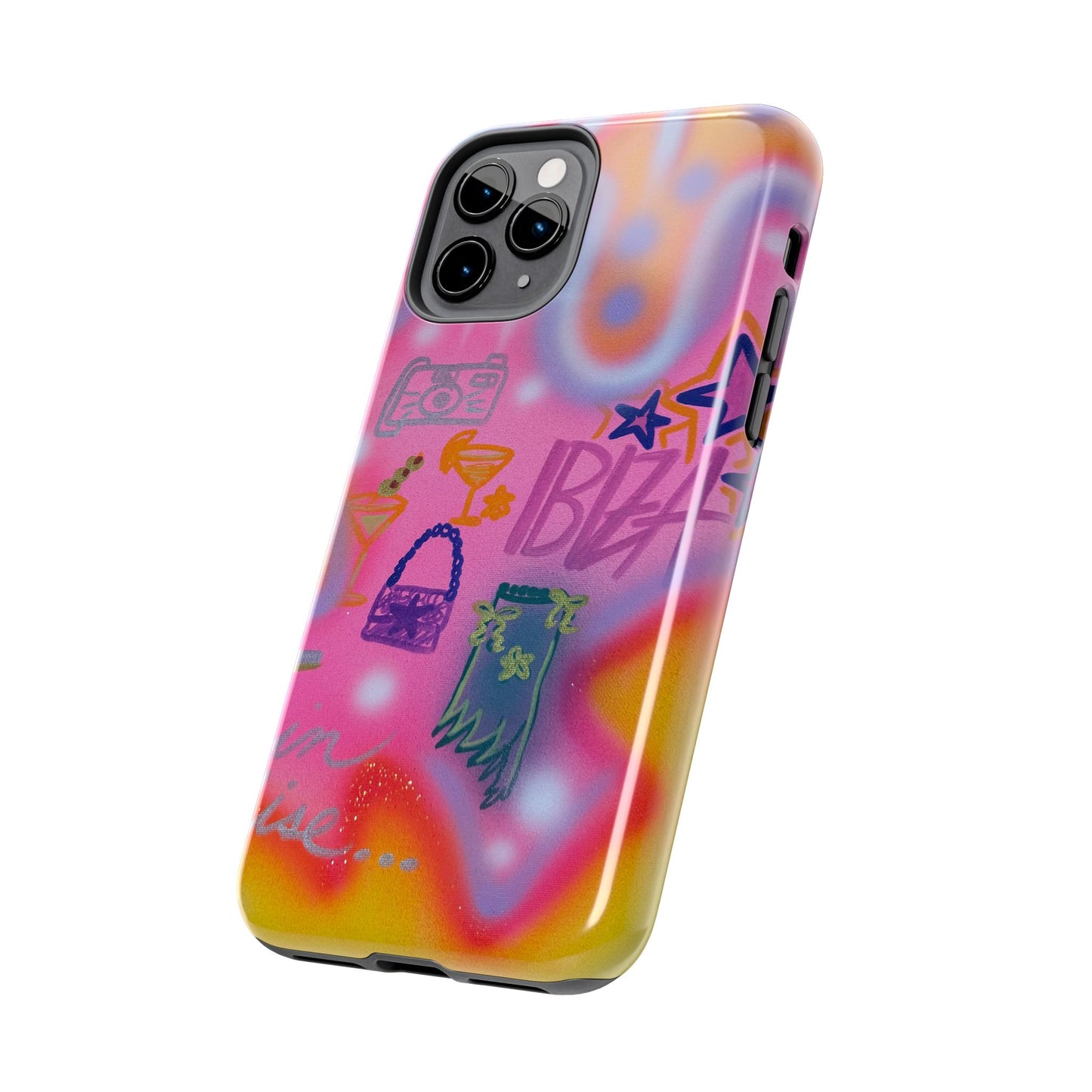 "ibiza" airbrush iPhone case