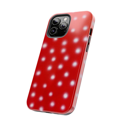 "cherry crush polka dot" airbrush iPhone case