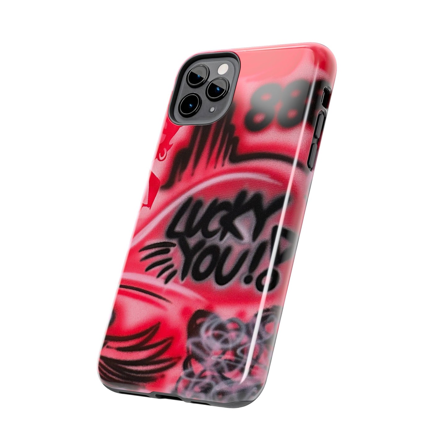 "LUCKY YOU! PT. 2" airbrush iPhone case