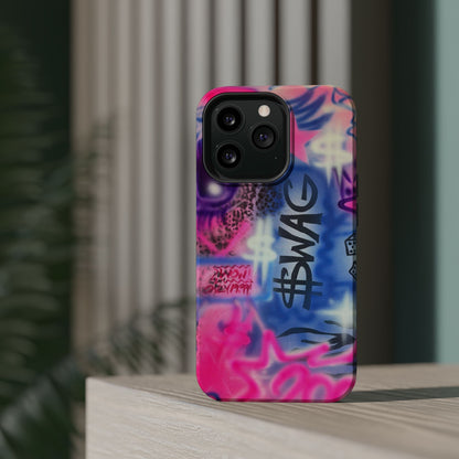 MagSafe "$wag" airbrush iPhone case