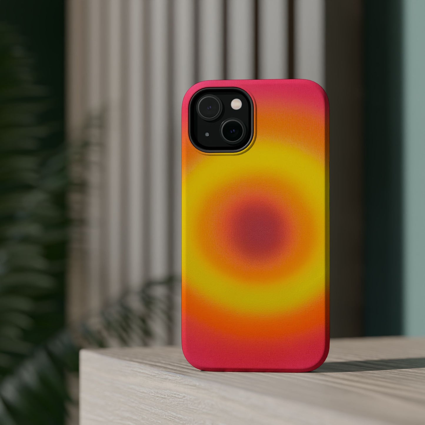 MagSafe "Pink Lemonade Aura" Airbrush iPhone Case