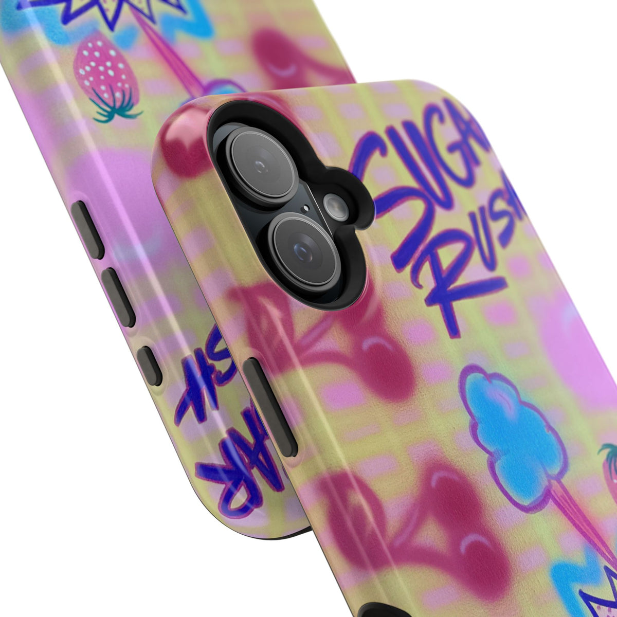 MagSafe "sugar rush" airbrush iPhone case