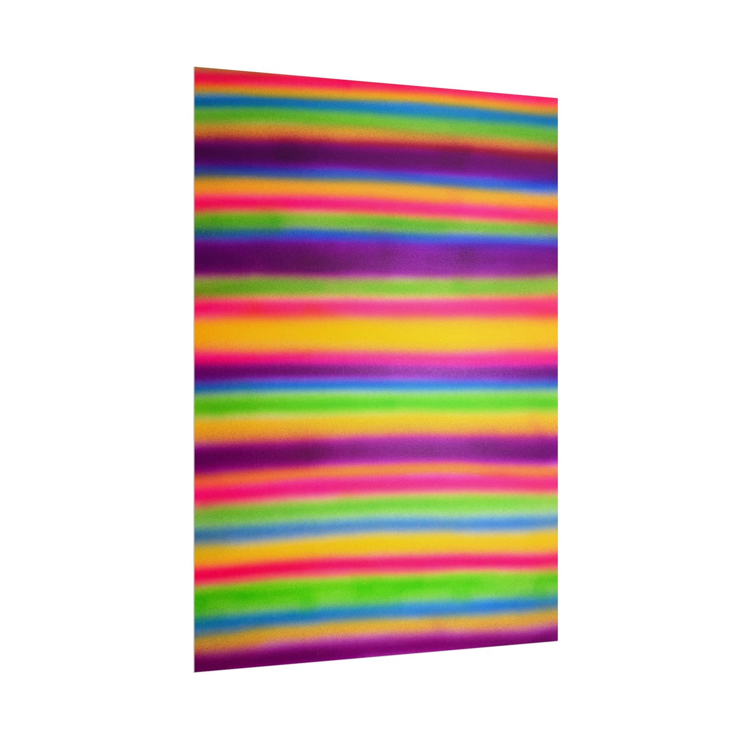 "colorful stripes" airbrush rolled print