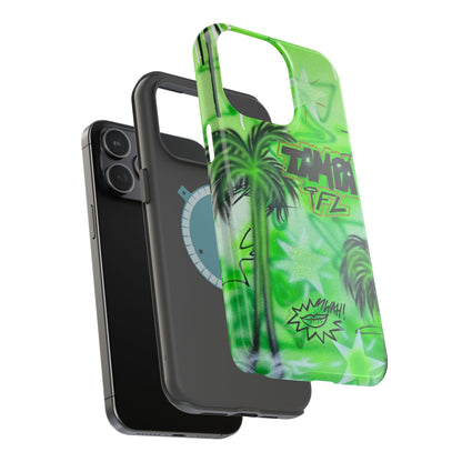 MagSafe "tampa, fl" airbrush iPhone case