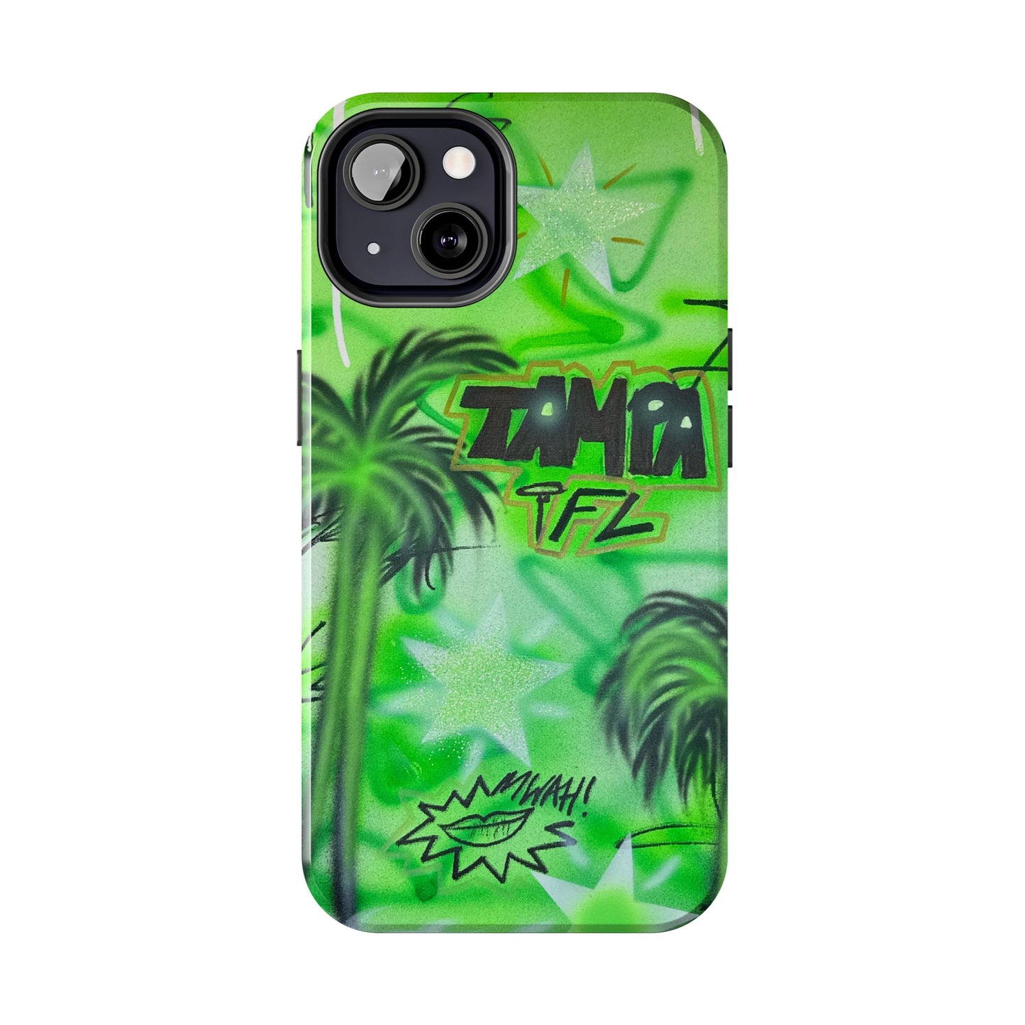 "tampa, fl" airbrush iPhone case