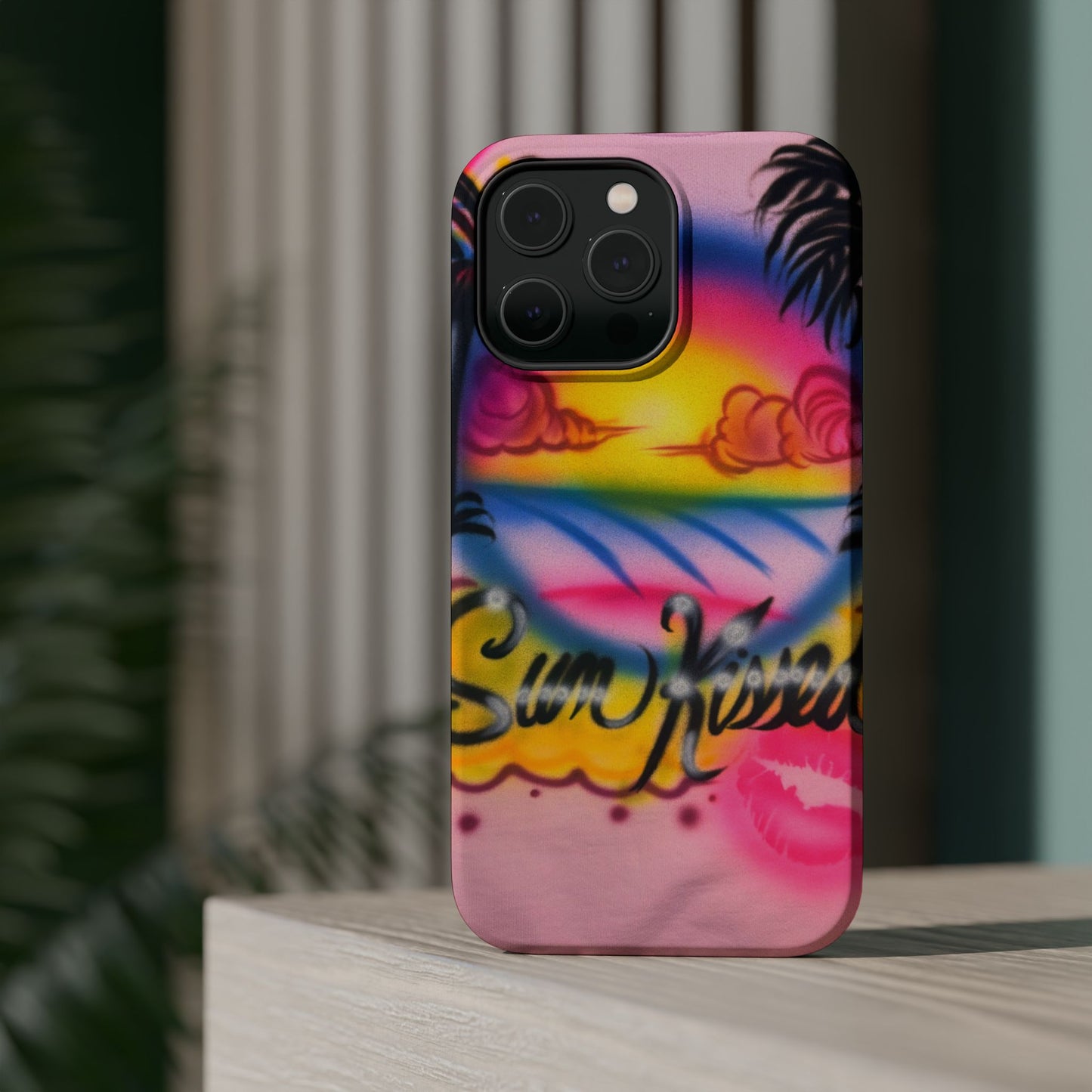 MagSafe "sunkissed" airbrush iPhone case