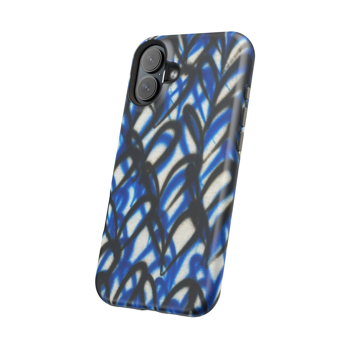 MagSafe "abstract hearts" airbrush iPhone case