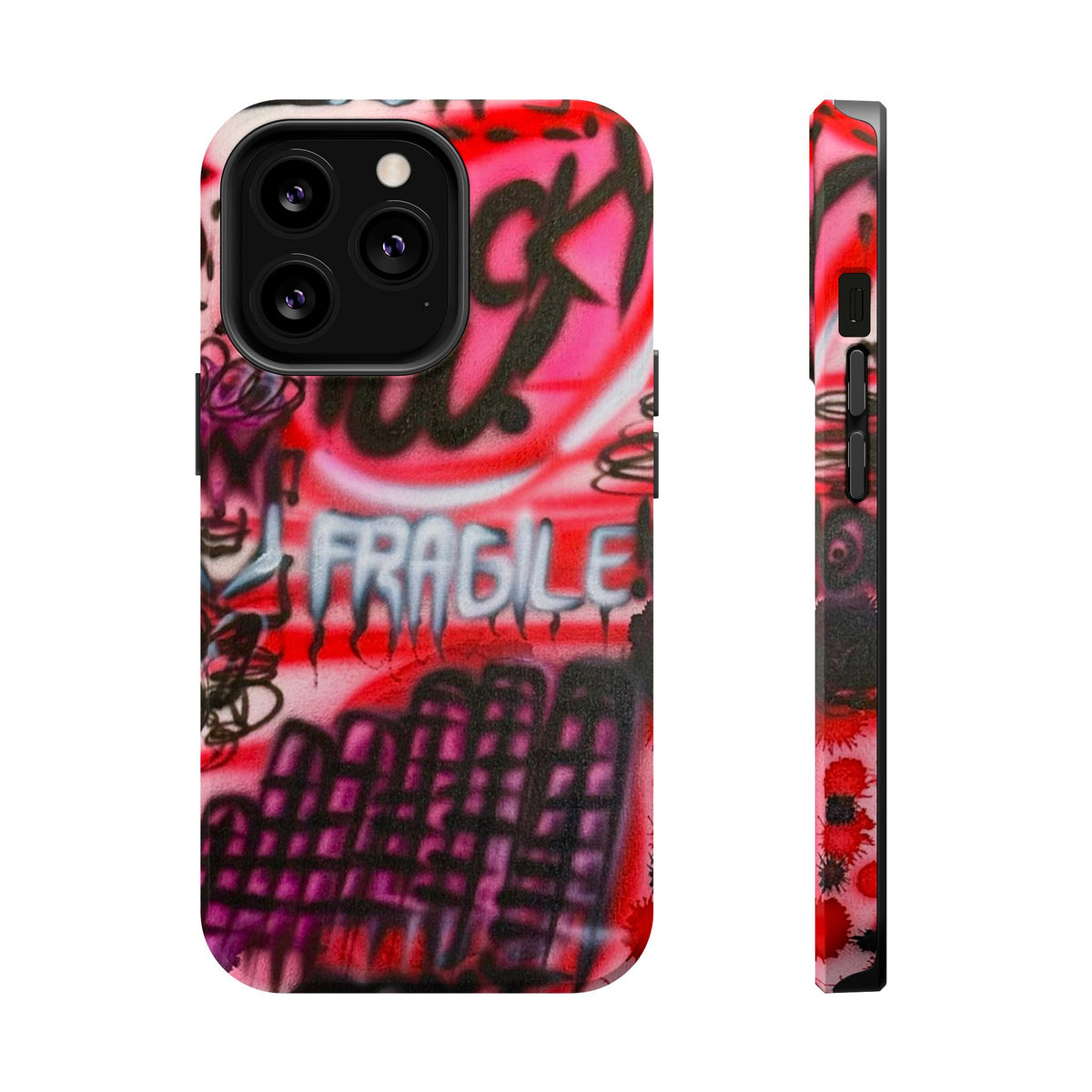 MagSafe "lucky you!" airbrush iPhone case