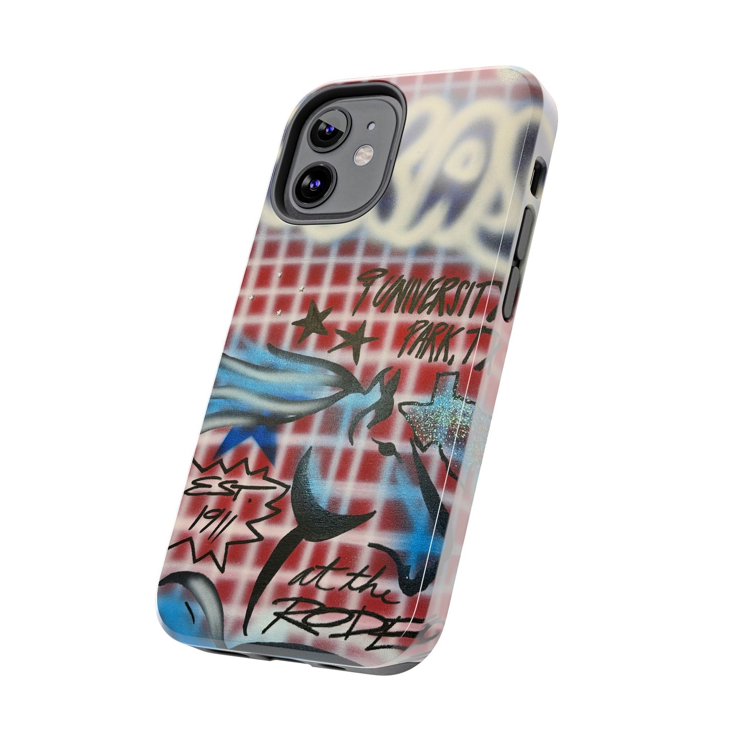"texas" airbrush iPhone case