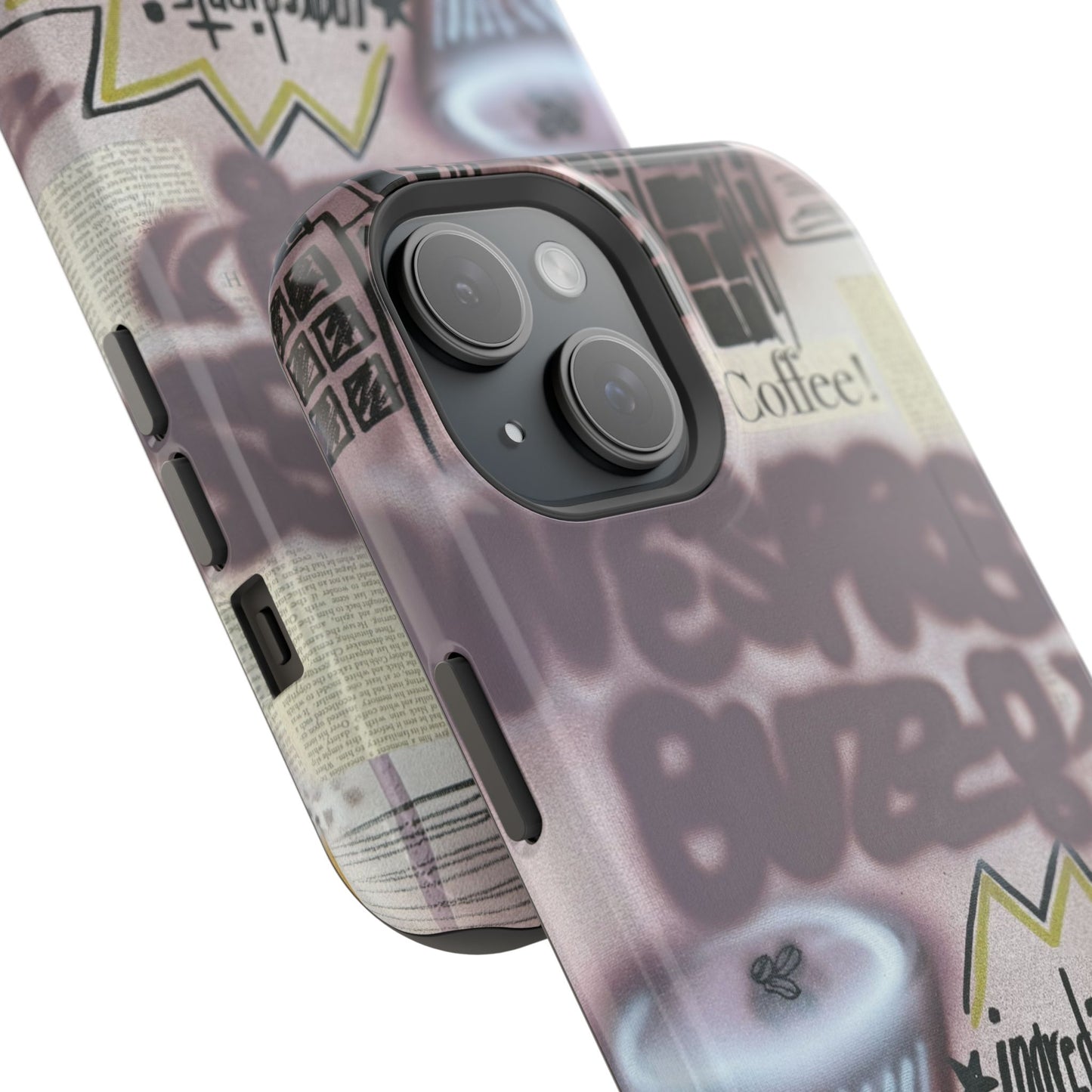 MagSafe "espresso martini" airbrush iPhone case