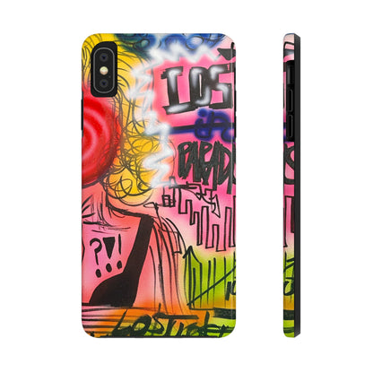 "lost in paradise" airbrush iPhone case