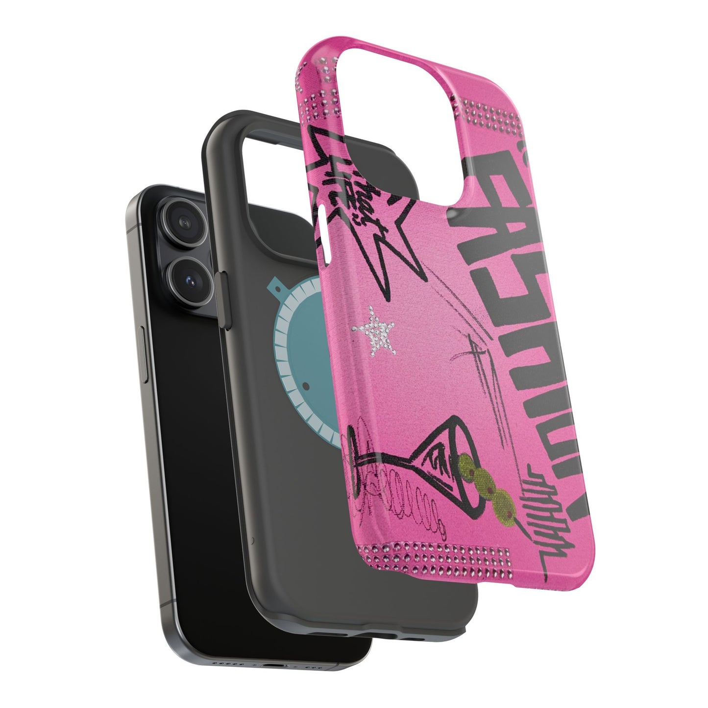 MagSafe "high fashion pt. 2" airbrush iPhone case