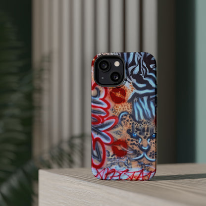 MagSafe "exotic expectations" airbrush iPhone case