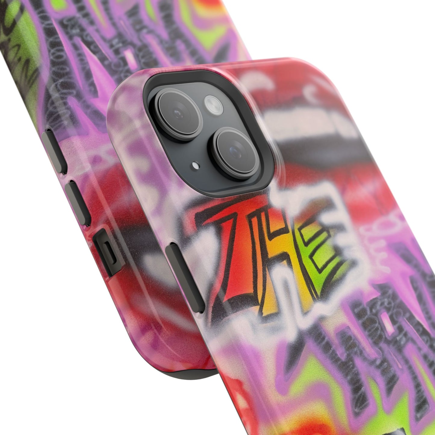MagSafe "wynwood gold" airbrush iPhone case