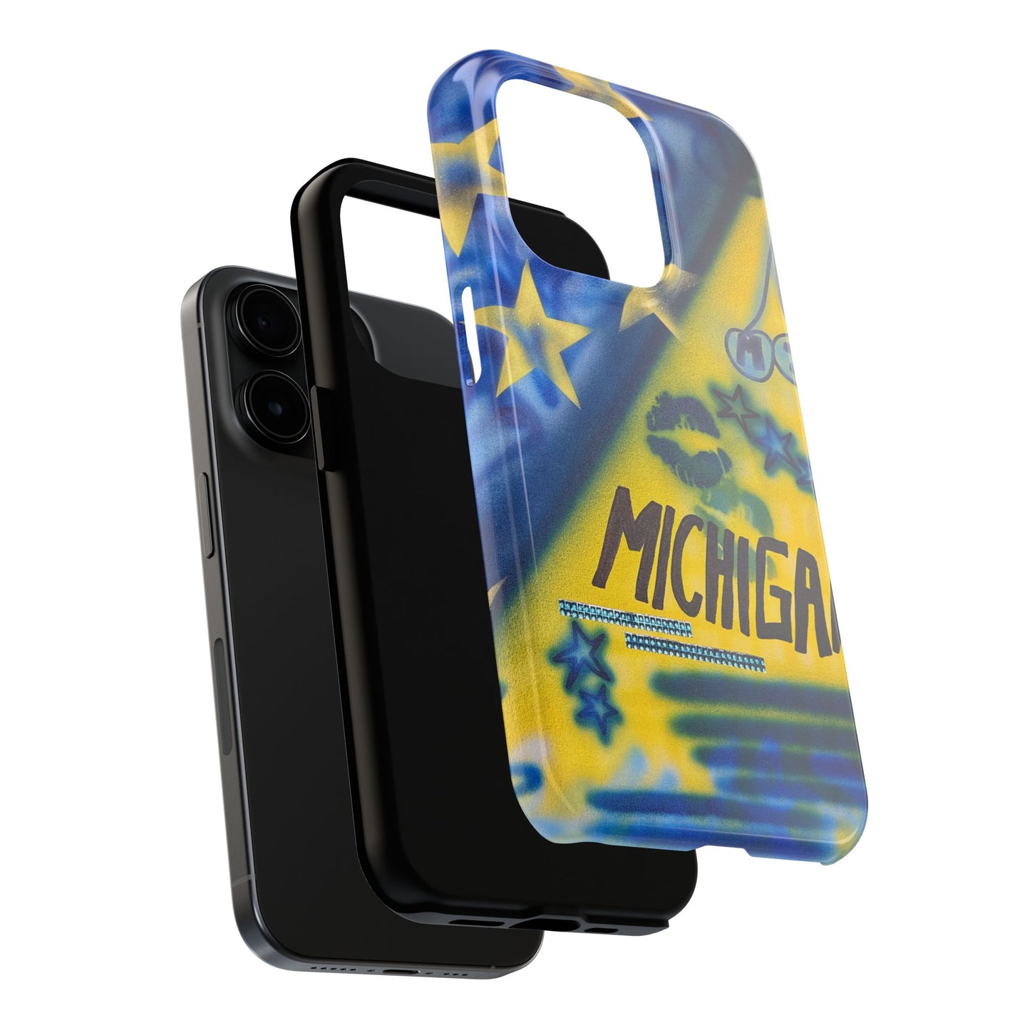 "ann arbor, michigan" airbrush iPhone case