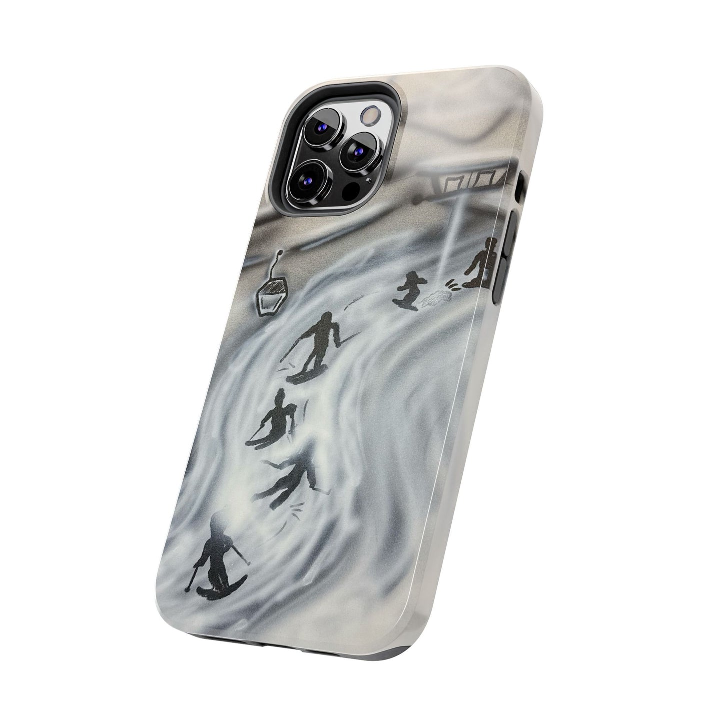 "arctic avalanche" airbrush iPhone case