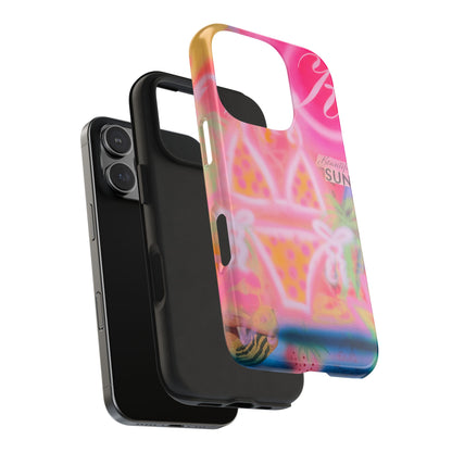 "santa monica strawberry" airbrush iPhone case