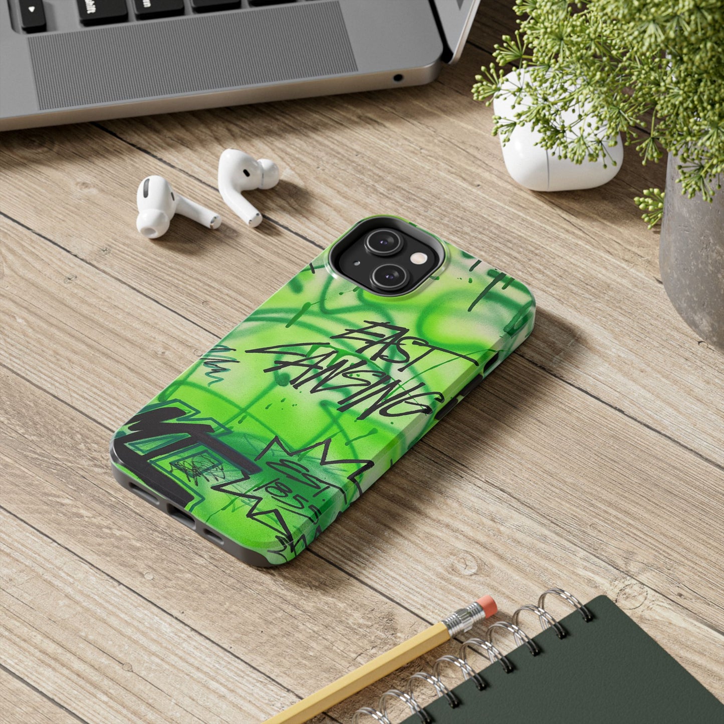 "east lansing, mi" airbrush iPhone case