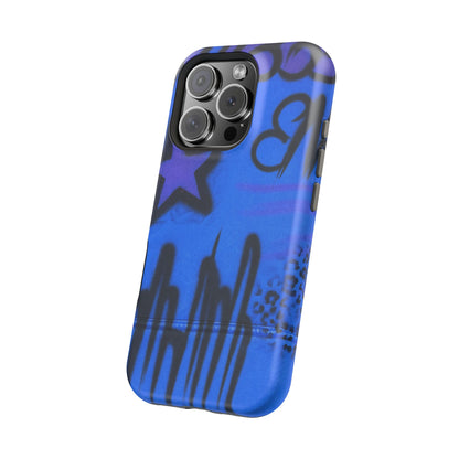 MagSafe „Infamous Indigo“ Airbrush iPhone Hülle