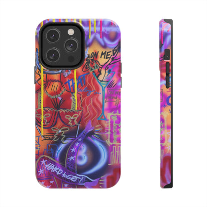 "shots on me" airbrush iPhone case