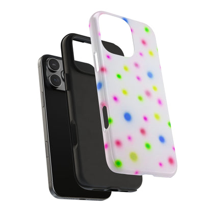 "birthday cake polka dot" airbrush iPhone case
