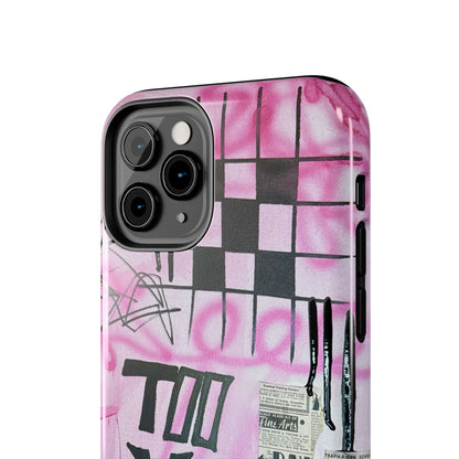 "too much motion" airbrush iPhone case