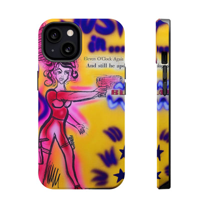 MagSafe „Spiraling Thoughts“ Airbrush iPhone Hülle