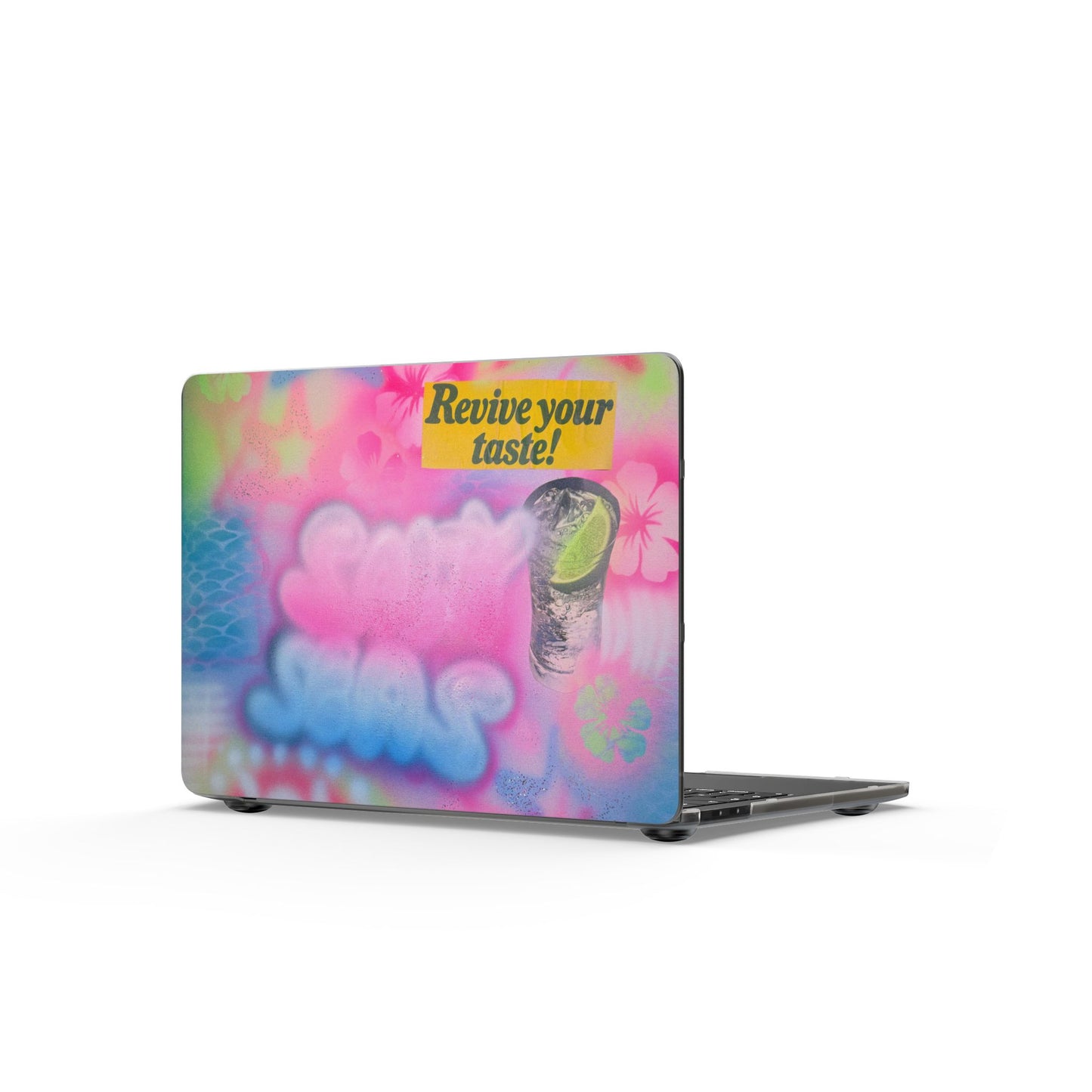 "salty seas" airbrush matte macbook case