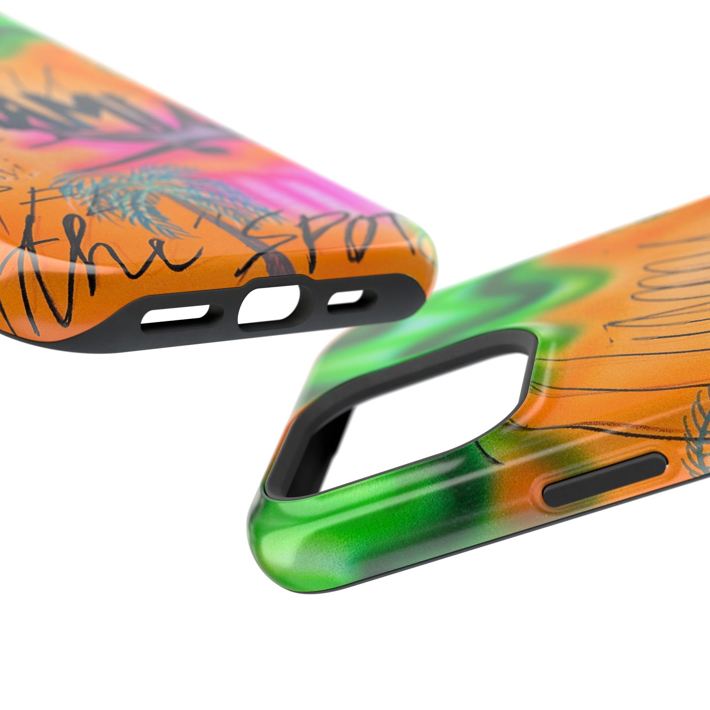 MagSafe "miami, fl" Airbrush iPhone Hülle