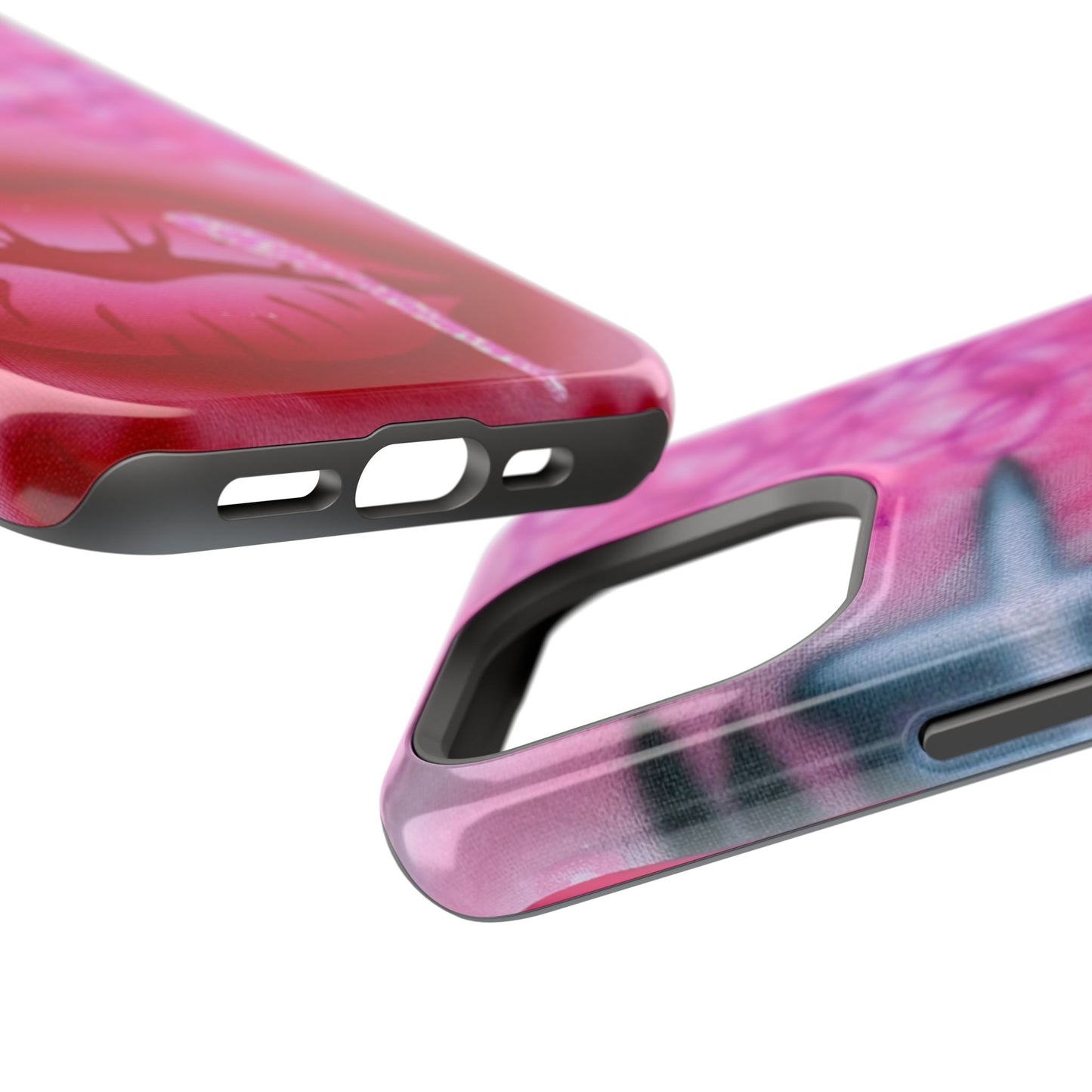 MagSafe limited edition "glitter aura" airbrush iPhone case