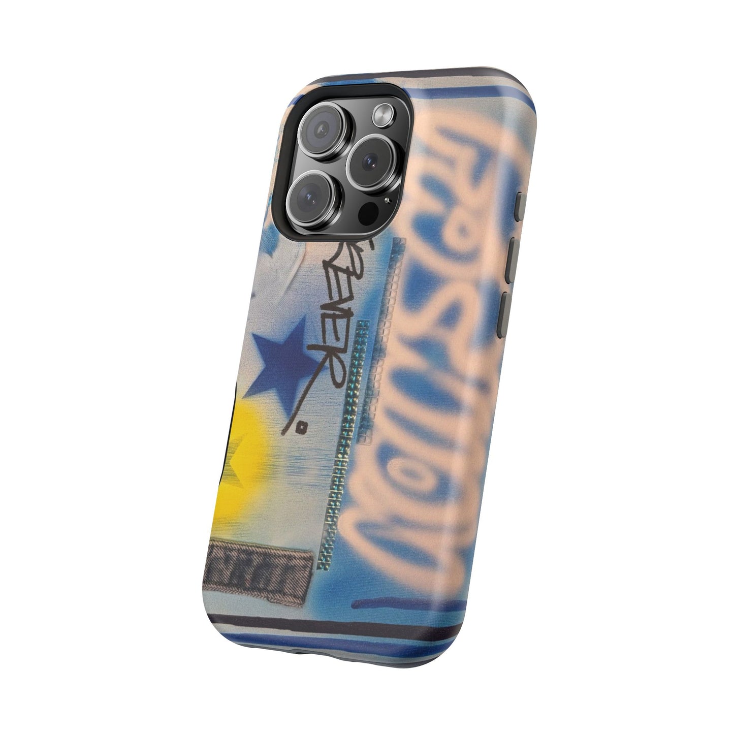 MagSafe "fashion forever" airbrush iPhone case