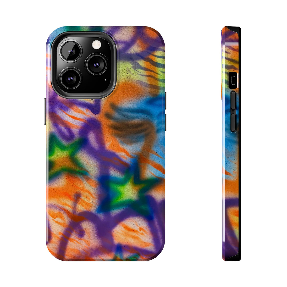 "streetwear angel" airbrush iPhone case