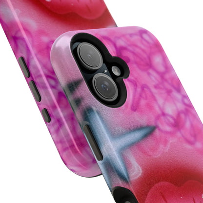 MagSafe limited edition "glitter aura" airbrush iPhone case