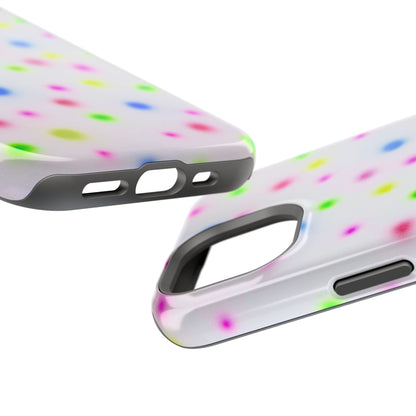 MagSafe "birthday cake polka dot" airbrush iPhone case