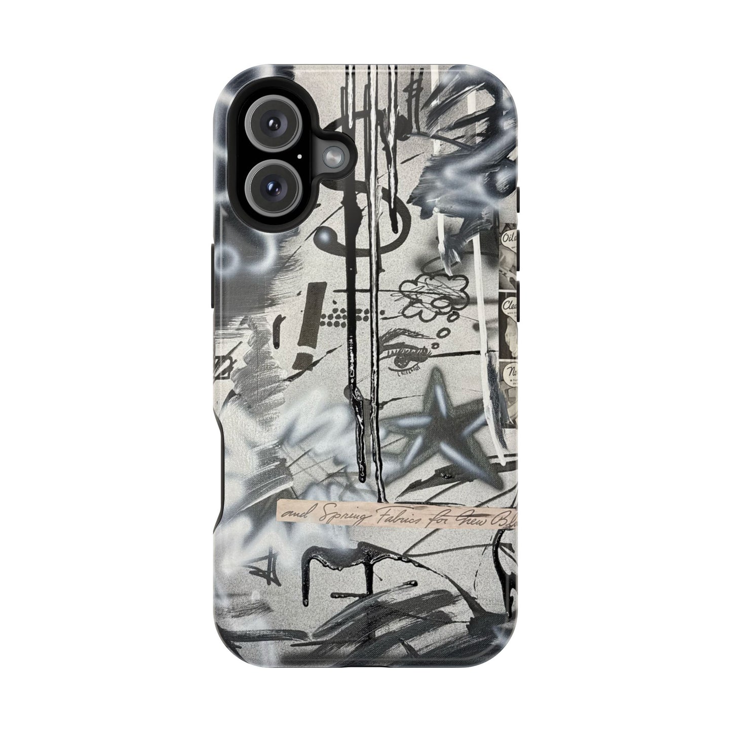MagSafe "monochrome mood" airbrush iPhone case