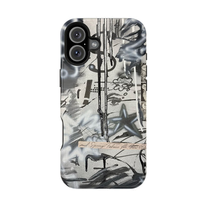 MagSafe "monochrome mood" airbrush iPhone case