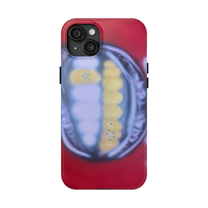 "bite me bling" airbrush iPhone case