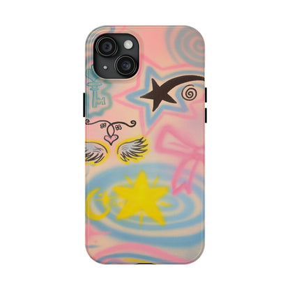 "star energy" airbrush iPhone case