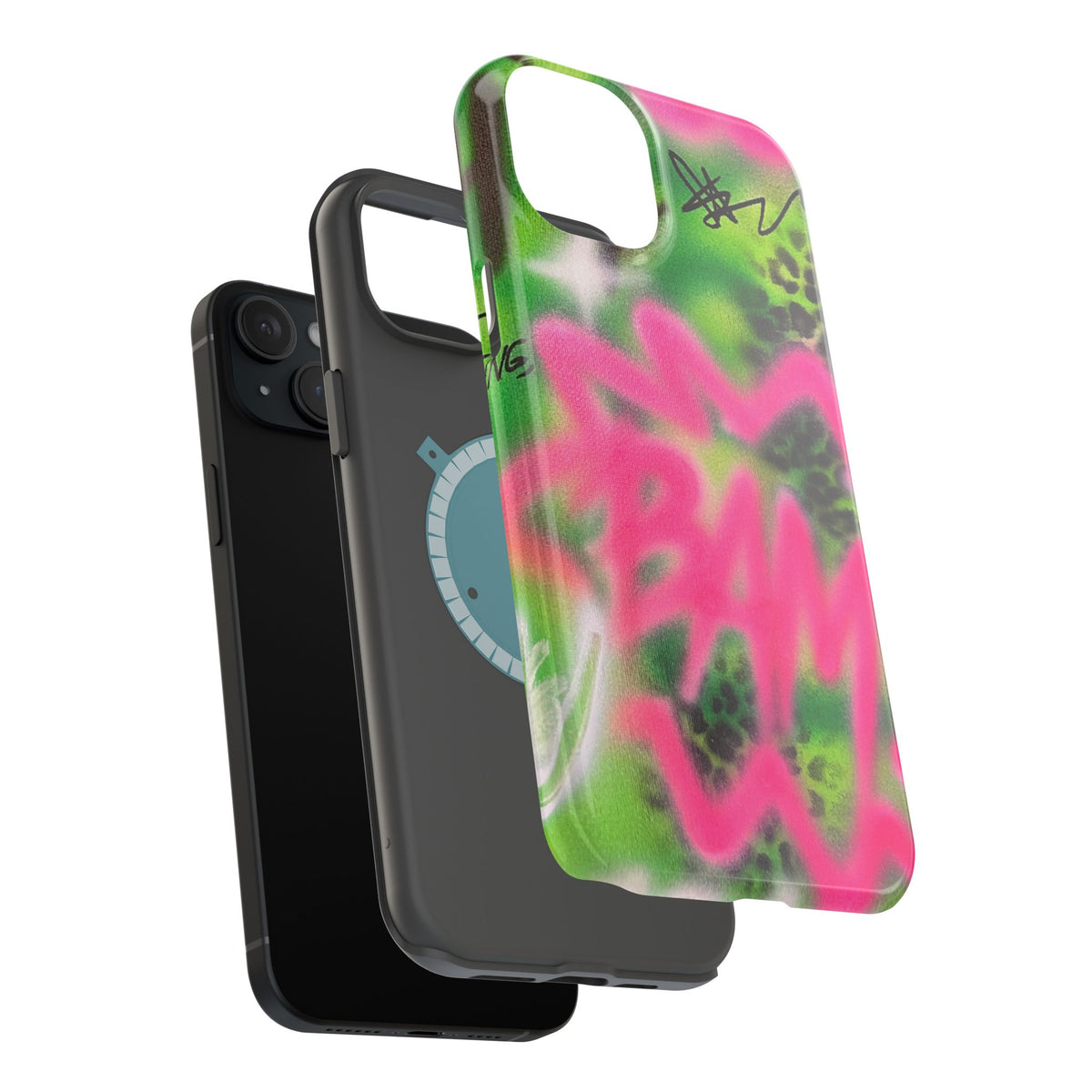 MagSafe "BAM! pt. 2" airbrush iPhone case
