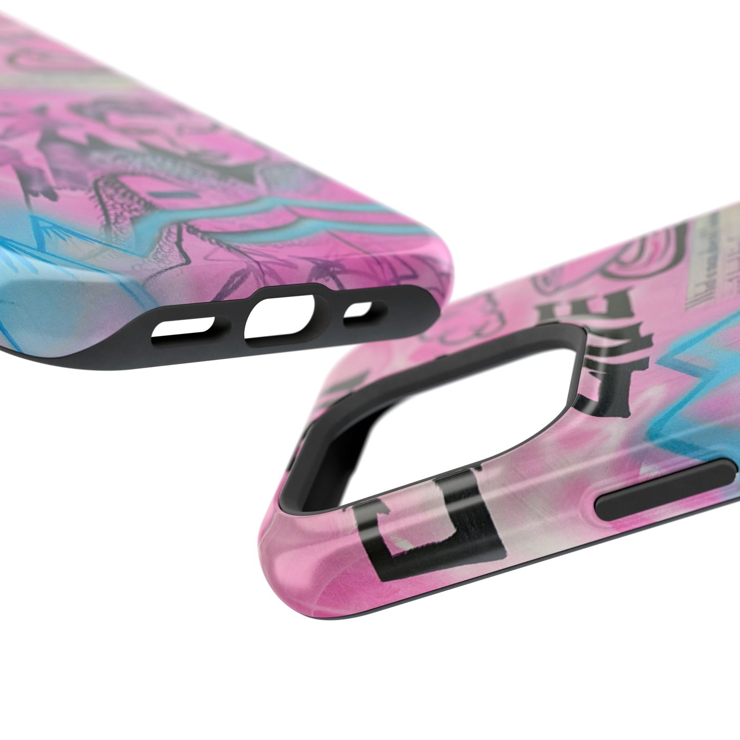 MagSafe "avant le ski" airbrush iPhone case