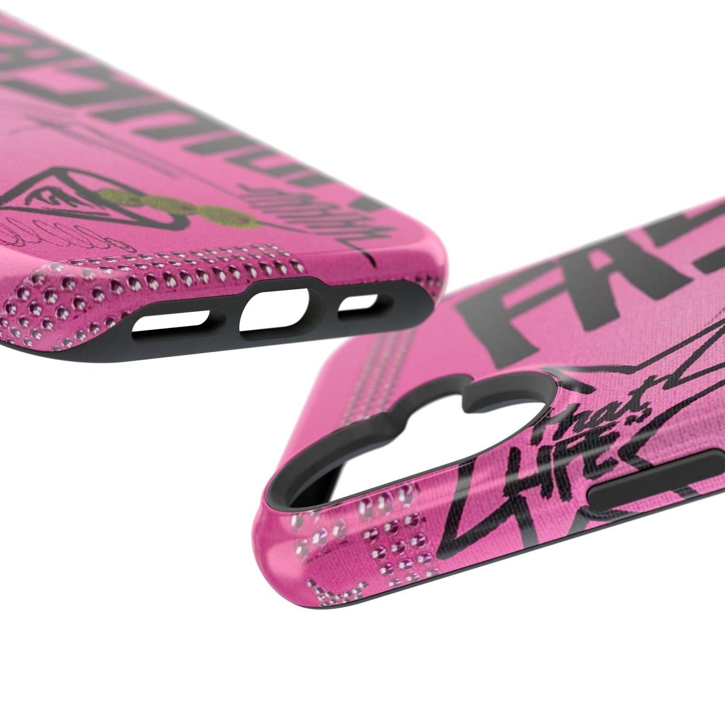 MagSafe "high fashion pt. 2" airbrush iPhone case