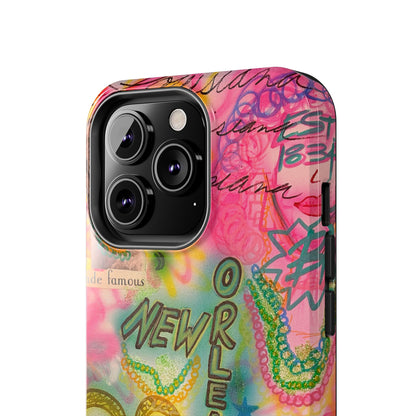 "new orleans, la" airbrush iPhone case
