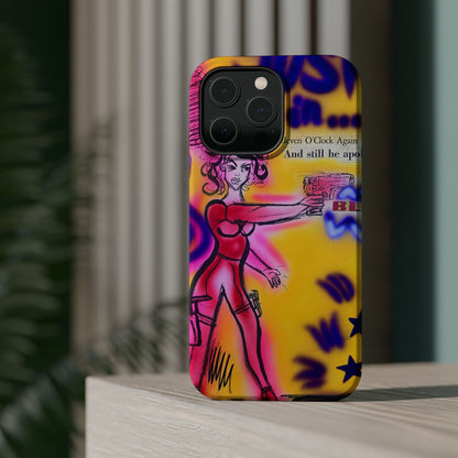 MagSafe „Spiraling Thoughts“ Airbrush iPhone Hülle