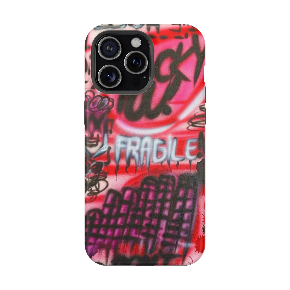 MagSafe "lucky you!" airbrush iPhone case