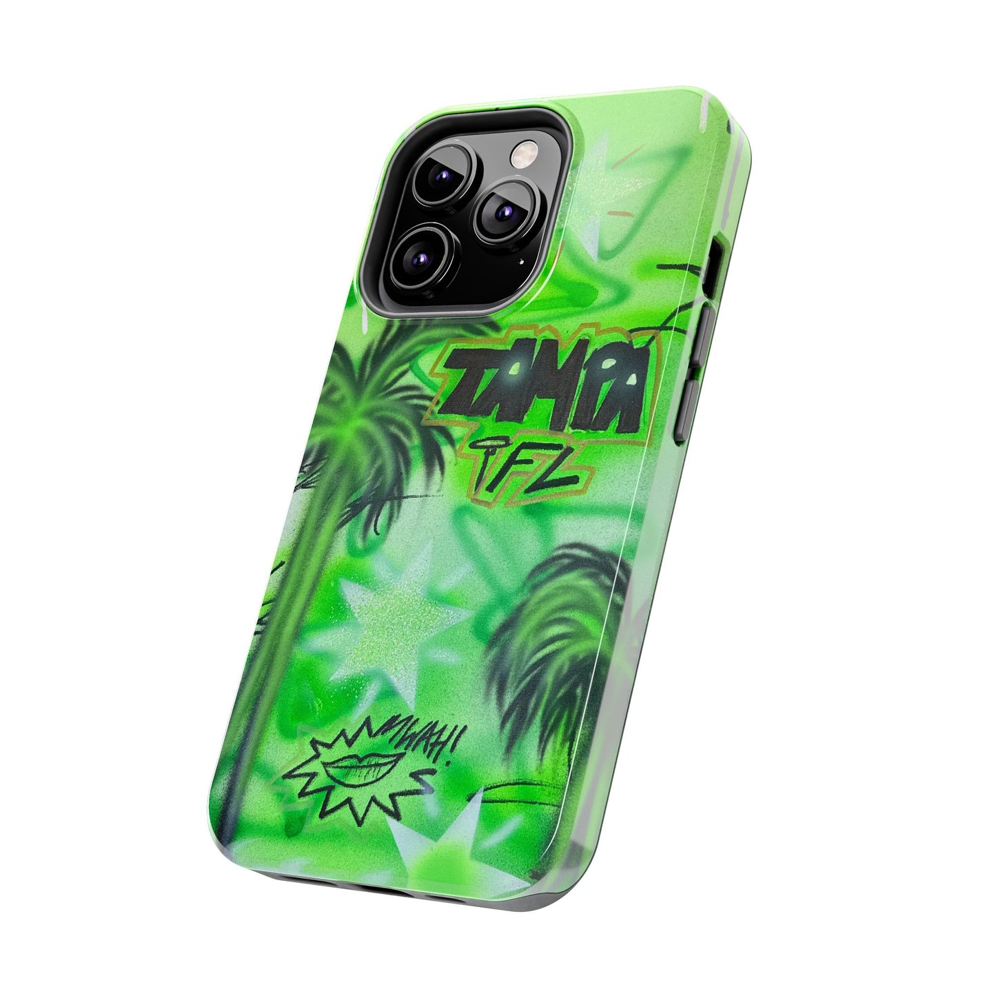 "tampa, fl" airbrush iPhone case