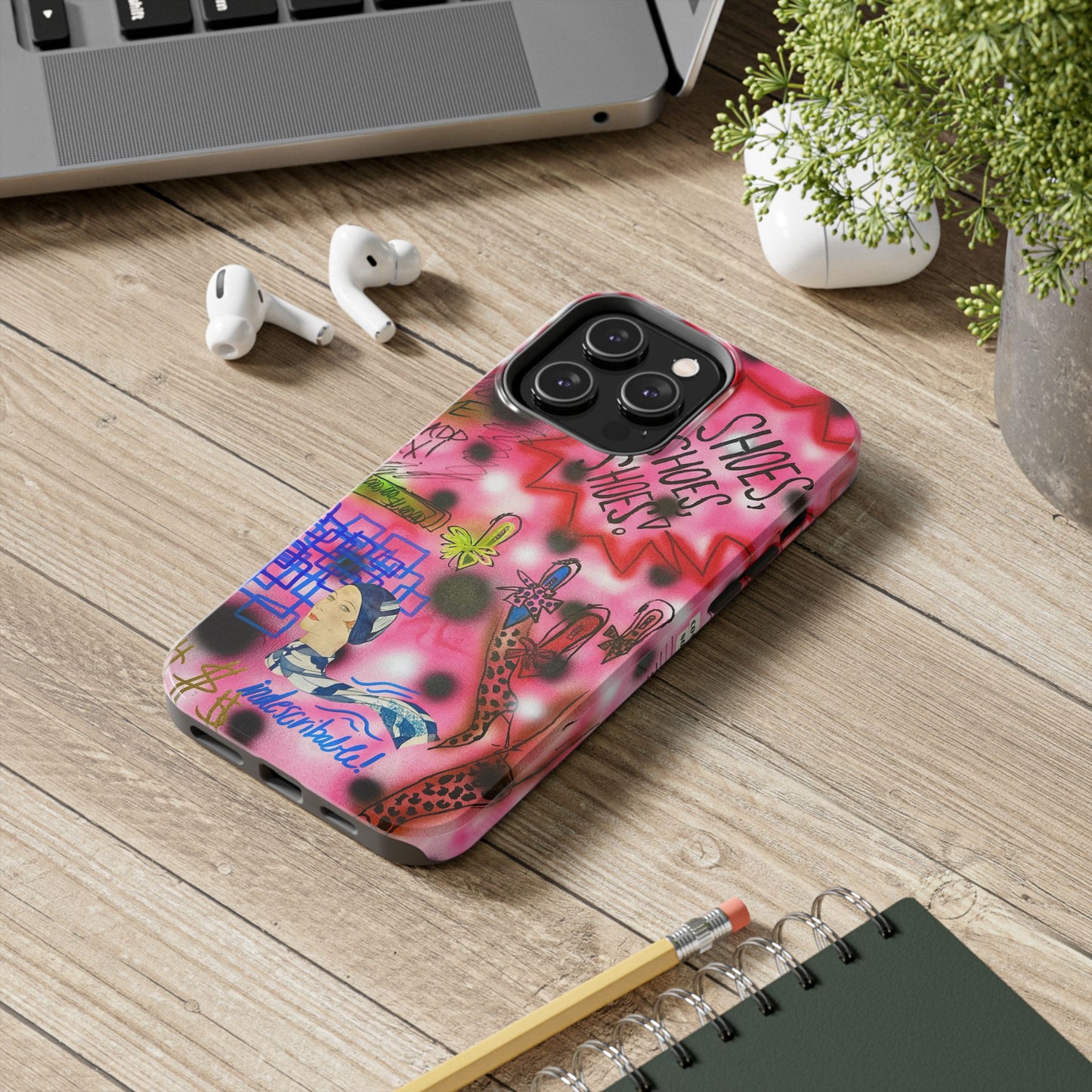"indescribable cost" airbrush iPhone case